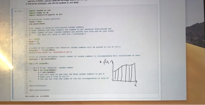 please solve the question and include python code. | Chegg.com