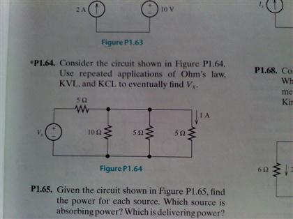 Solved Consider the circuit given in the figure. Take Vs =