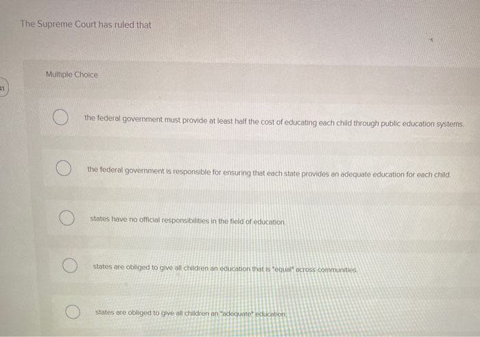 the supreme court has ruled that