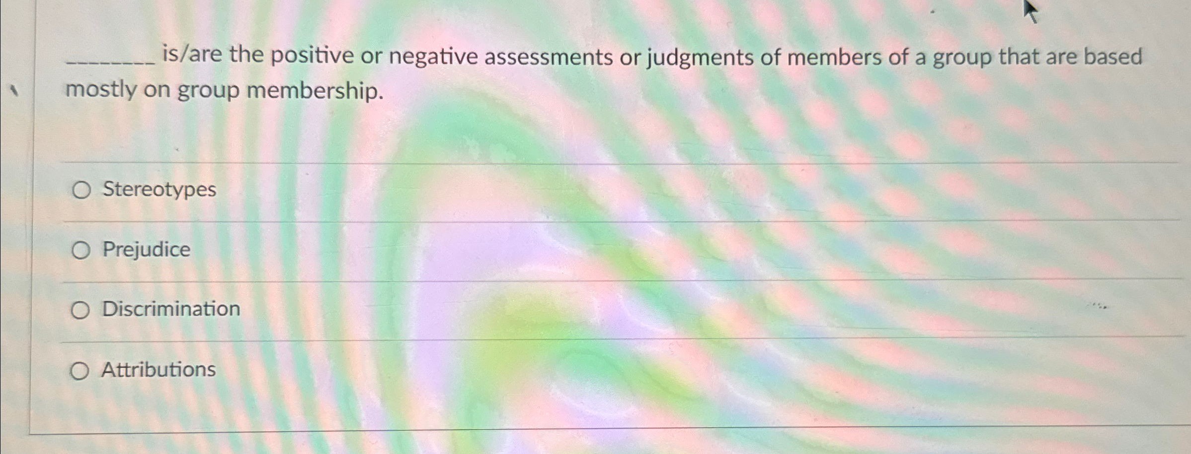Solved is/are the positive or negative assessments or | Chegg.com