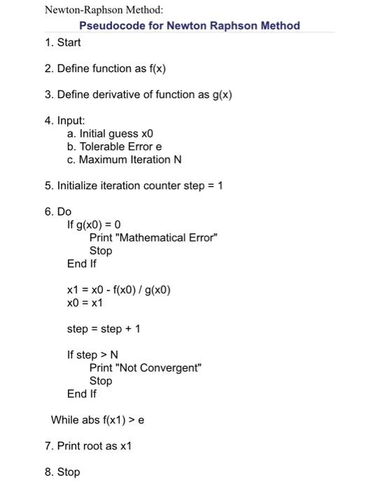 Solved Determining the roots of a polynomial: There are | Chegg.com