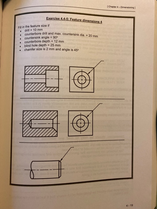 Solved [Chapter 4 Dimensioning Exercise 4.45 Feature