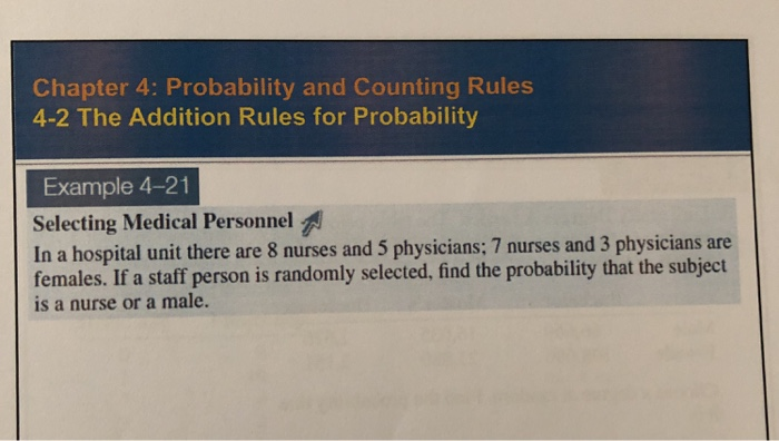 Solved Chapter 4: Probability and Counting Rules 4-2 The | Chegg.com