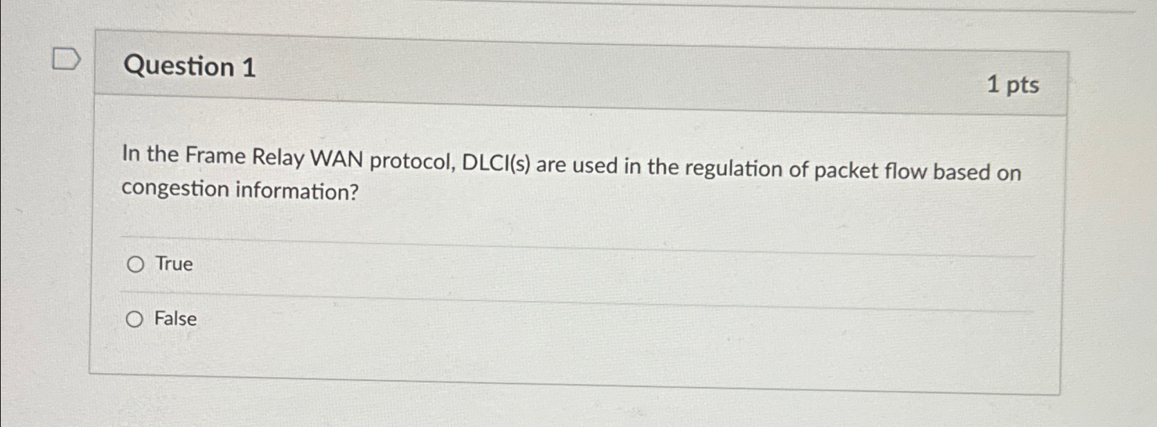 Solved Question 11ptsIn the Frame Relay WAN protocol, | Chegg.com