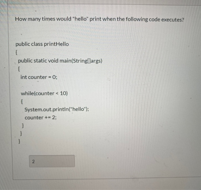 Solved How many times would 