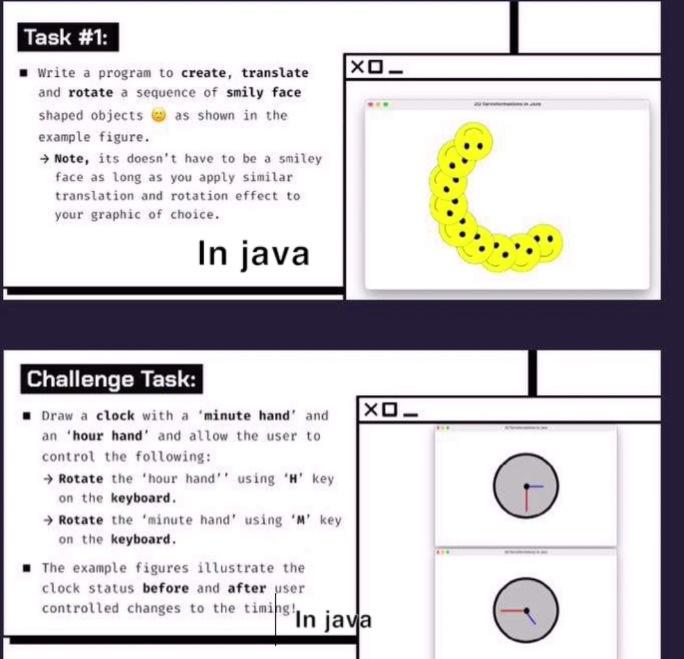 Solved Task \#1: - Write a program to create, translate and | Chegg.com