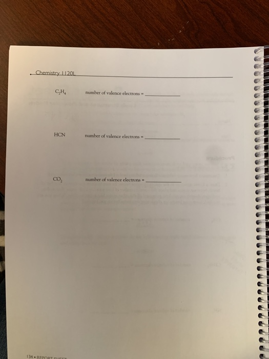 Solved Report Sheet Lewis Structures and Molecular Models | Chegg.com