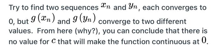 Solved 3. Let 9 :R –R be the function defined by g(x) = { | Chegg.com