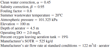 Solved: Estimate the required air flow rate for the new activat ...