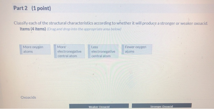 Solved Part 2 (1 point) Classify each of the structural | Chegg.com