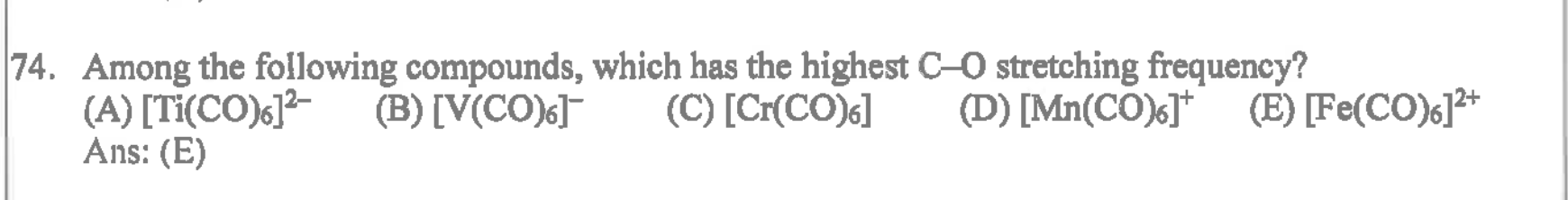 Solved Among the following compounds, which has the highest | Chegg.com