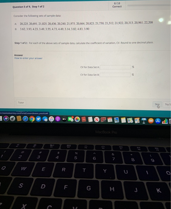 Solved Question 5 of 9, Step 1 of 2 0/10 Correct Consider | Chegg.com