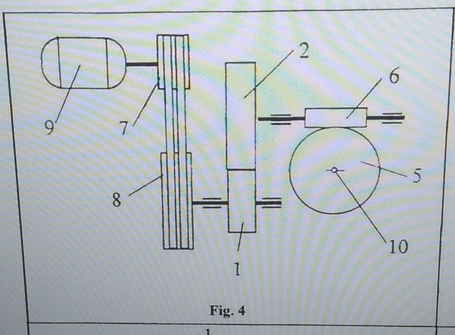 Solved Fig. 4A schematic diagram of winch drive is shown in | Chegg.com