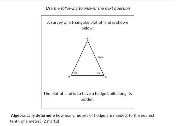 Solved Use the following to answer the next question A | Chegg.com