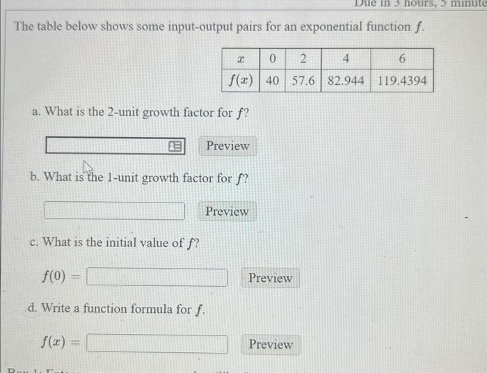 Solved The table below shows some input-output pairs for an | Chegg.com