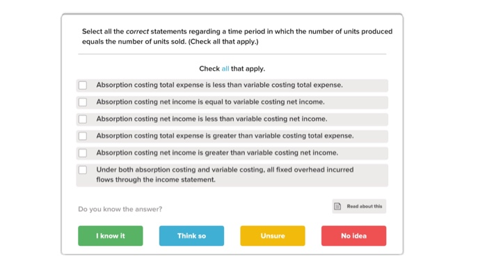 Correct the Statements .. Select all. Select the correct the equation for total Error.