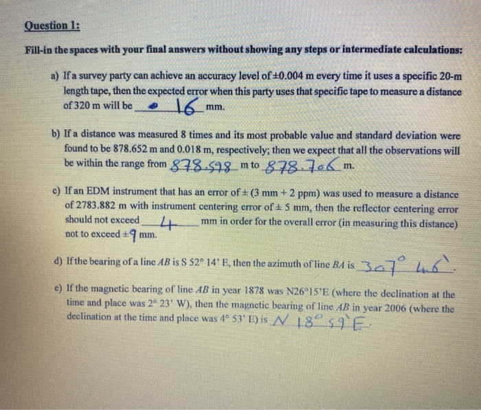 Solved i have the answers of the questions, but can you show | Chegg.com