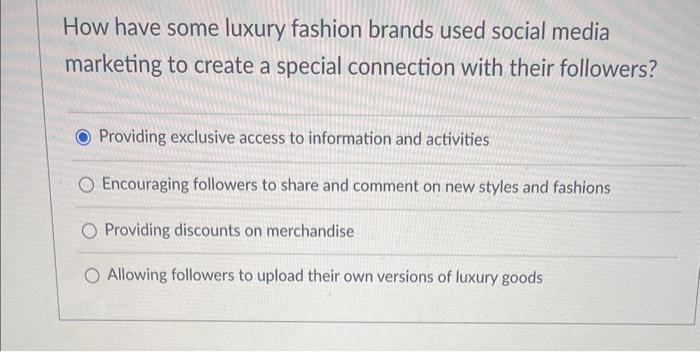 How luxury brands can use social media for exclusivity Part 1 —