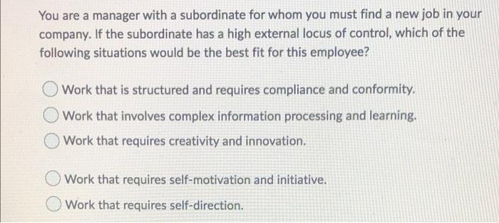 assignment of new or additional responsibilities to a subordinate