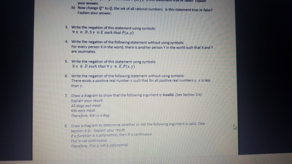 Solved Discrete Mathematics Reading Worksheet --Sections 3.3 | Chegg.com