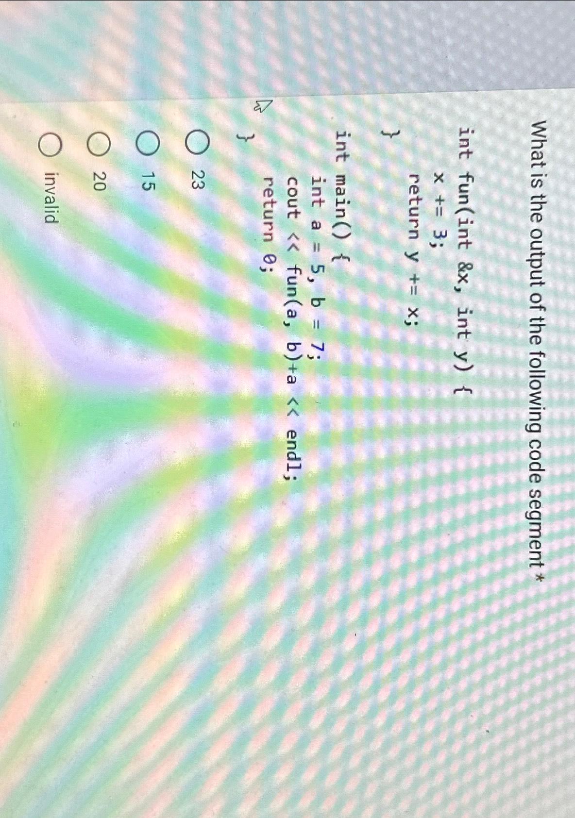Int Fun Int X Int Y