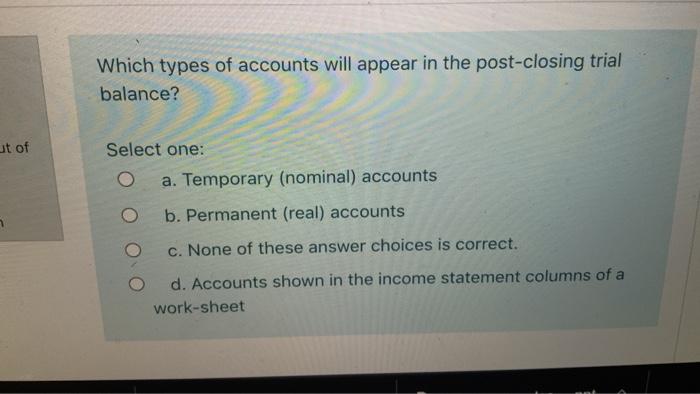 solved-which-types-of-accounts-will-appear-in-the-chegg