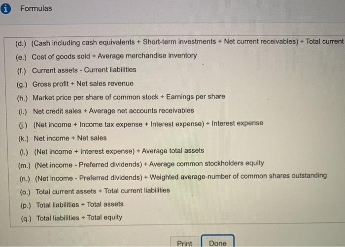 Solved Select the formula reference in the last column of | Chegg.com