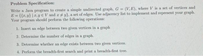Solved pls i need the full complete Java program because | Chegg.com