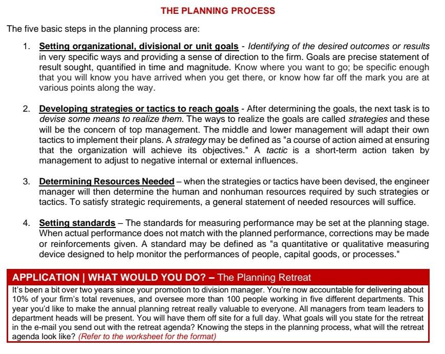 solved-the-planning-process-the-five-basic-steps-in-the-chegg