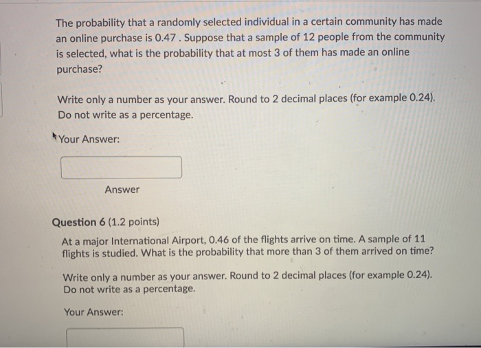 Solved The probability that a randomly selected individual | Chegg.com