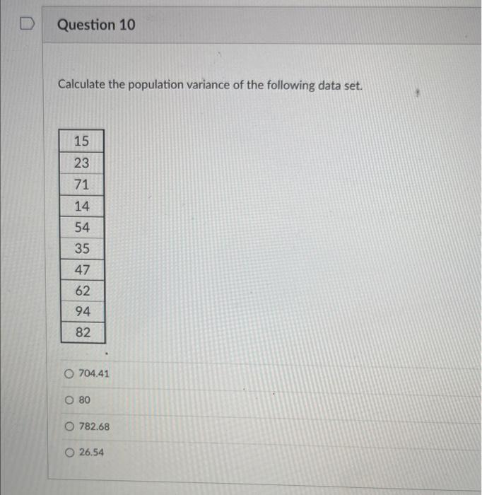 Solved Calculate the mean of the following data set. 14 16.1 | Chegg.com