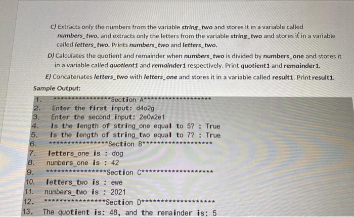 Solved please type the code for the whole python program, | Chegg.com