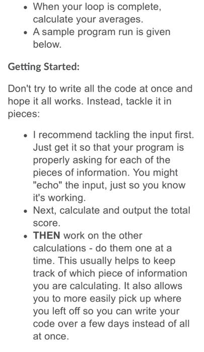 Solved Overview This assignment will allow you to practice | Chegg.com