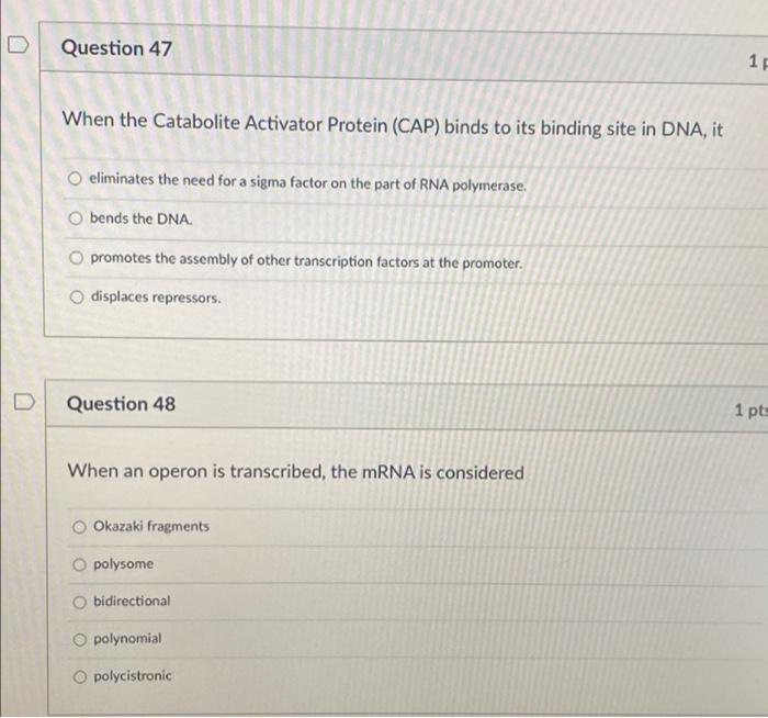 Solved D Question 45 1 pts Which of the following Second | Chegg.com