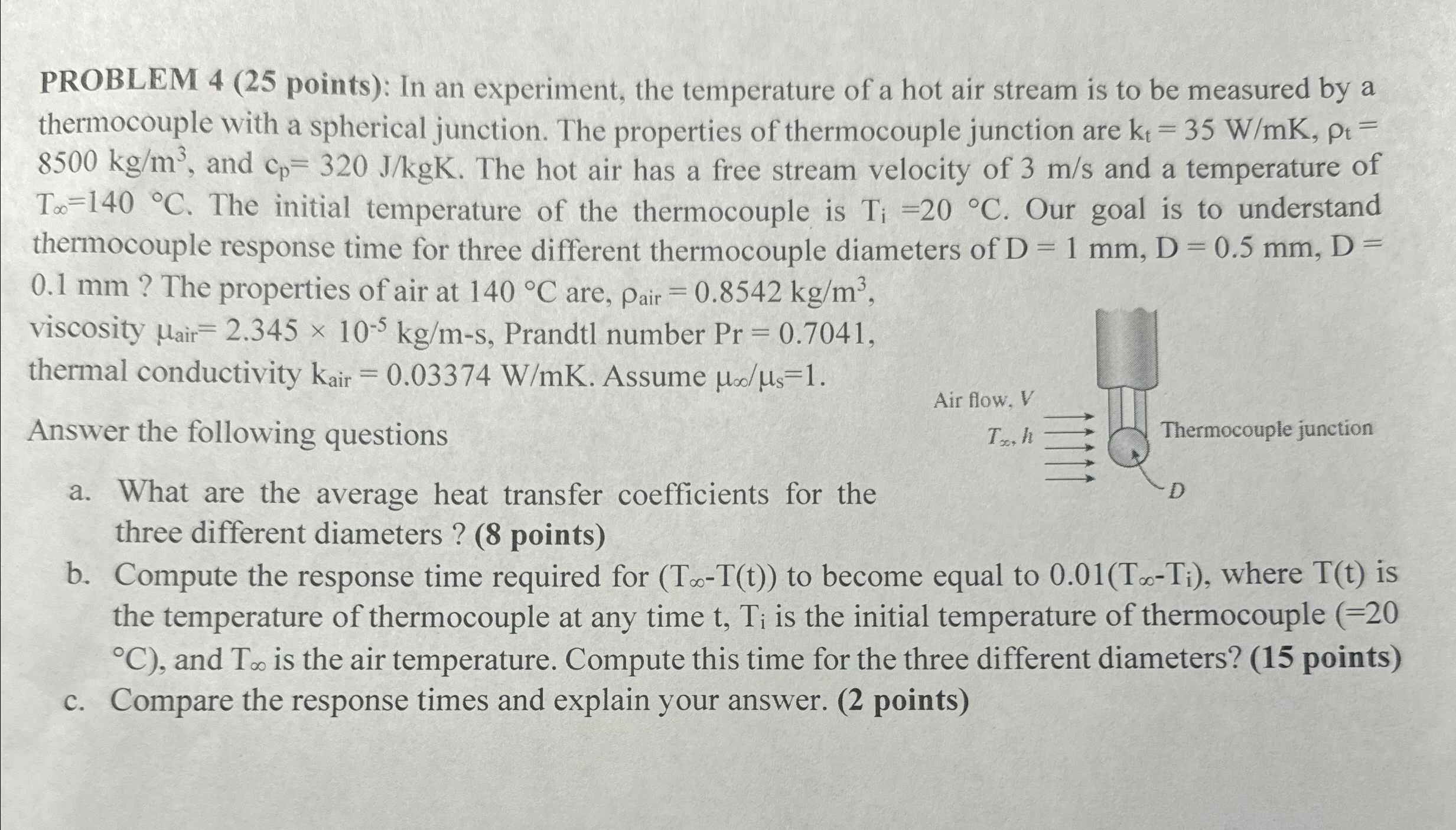Solved PROBLEM 4 (25 ﻿points): In an experiment, the | Chegg.com