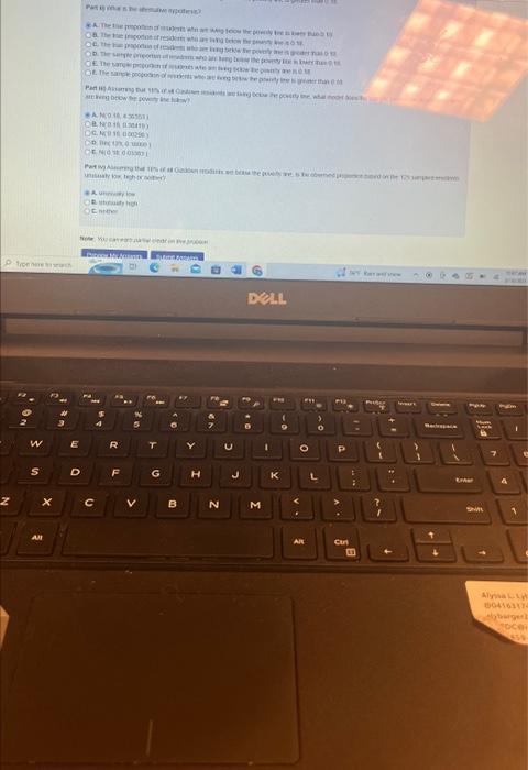 Solved (1 point) For the following problems, select the best | Chegg.com