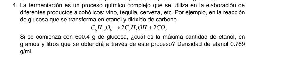 4. La fermentación es un proceso químico complejo que se utiliza en la elaboración de diferentes productos alcohólicos: vino,