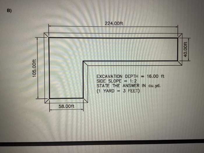Solved ESTM 1170 Lab # 4 - Volume Calculations Average End | Chegg.com