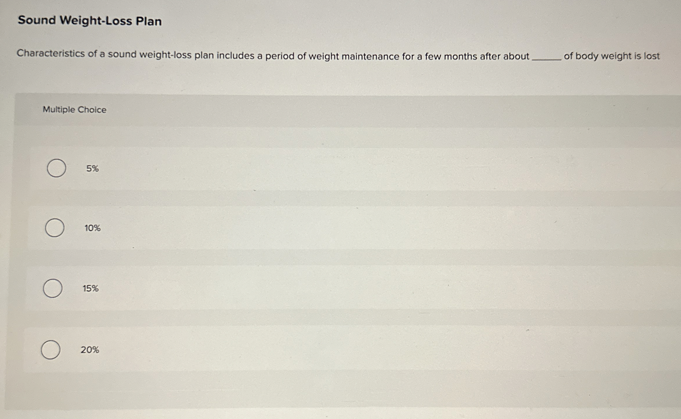 Solved Sound WeightLoss PlanCharacteristics of a sound