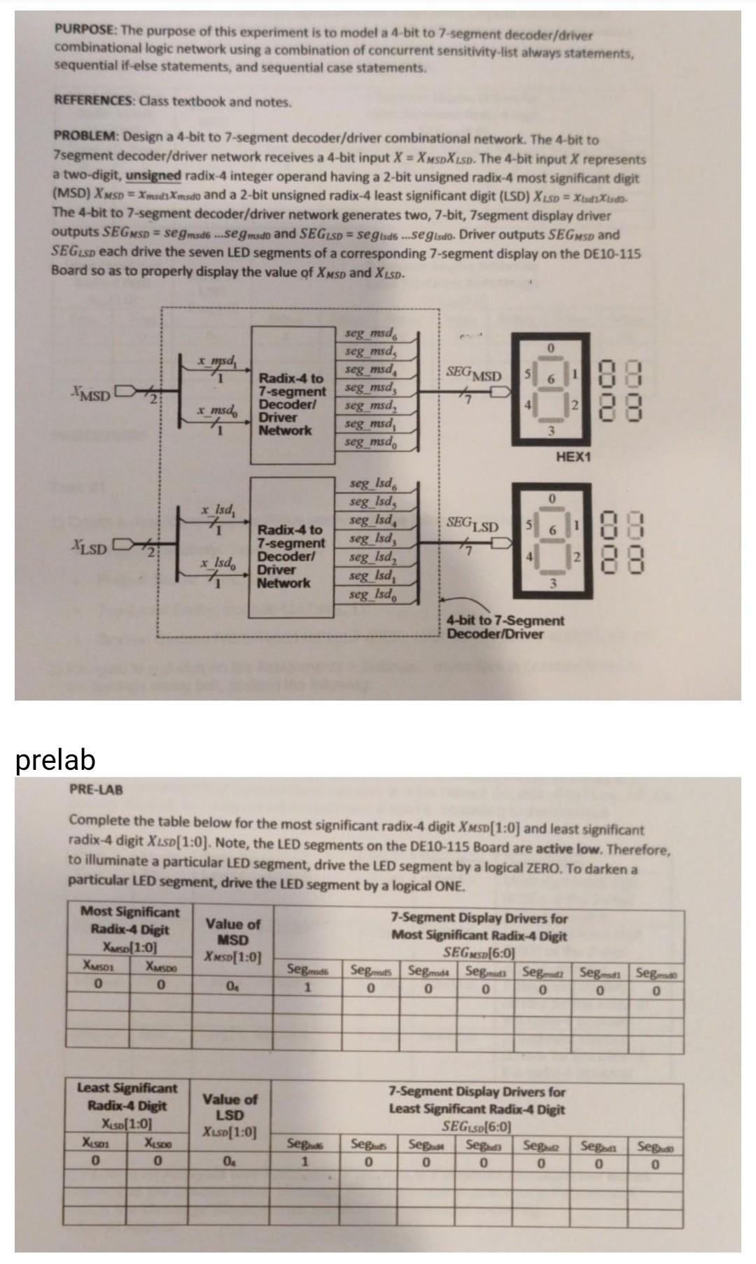 PURPOSE: The Purpose Of This Experiment Is To Model A | Chegg.com