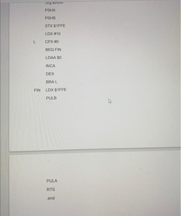 Solved Q2) Write a program which operates on an array, whose | Chegg.com