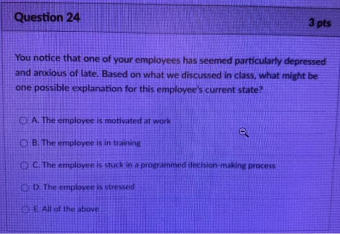 Solved Question 21 3 pts Which of the following situations | Chegg.com