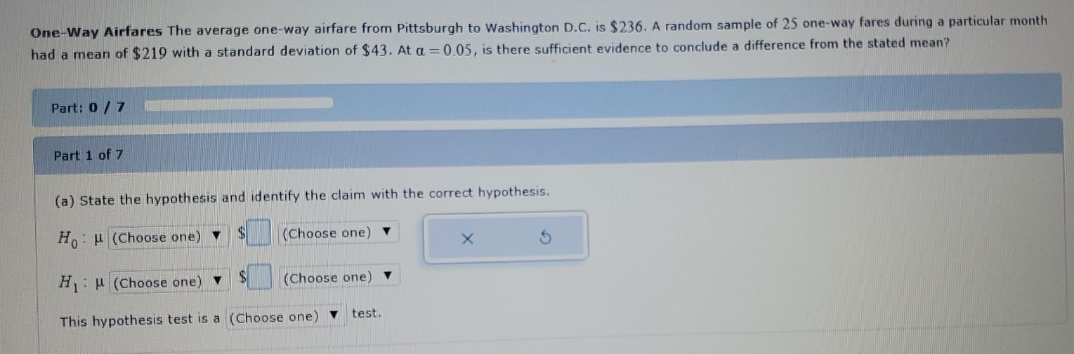 state the hypothesis and identify the claim calculator