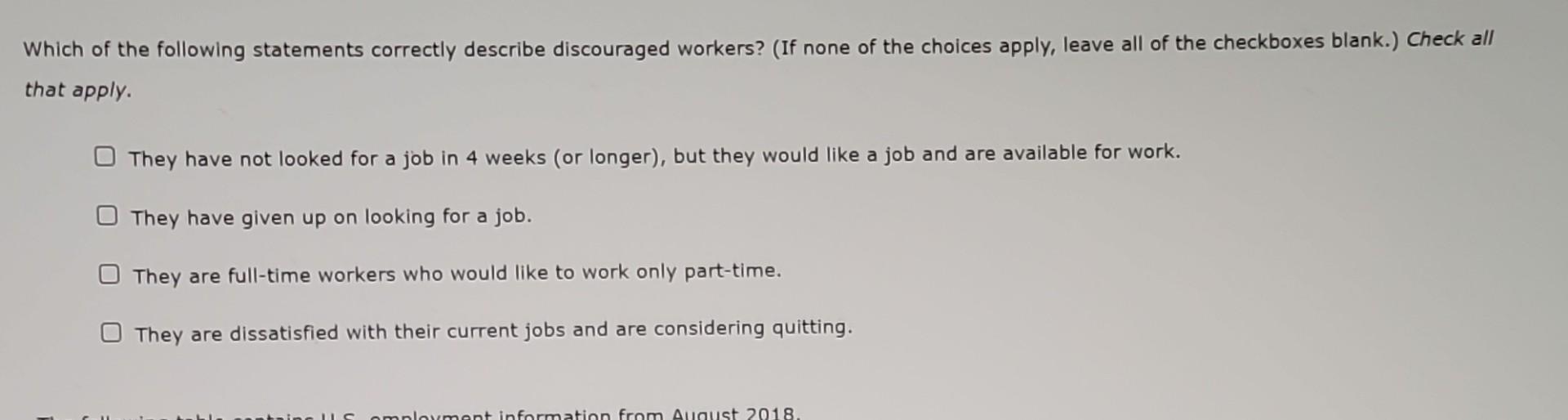 Solved Which of the following statements correctly describe