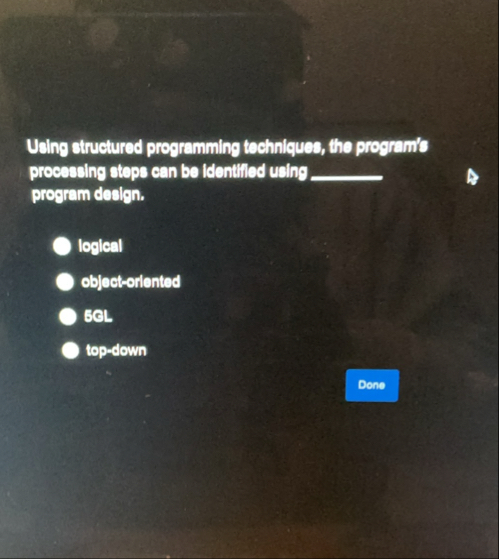 Solved Using structured programming techniques, the | Chegg.com