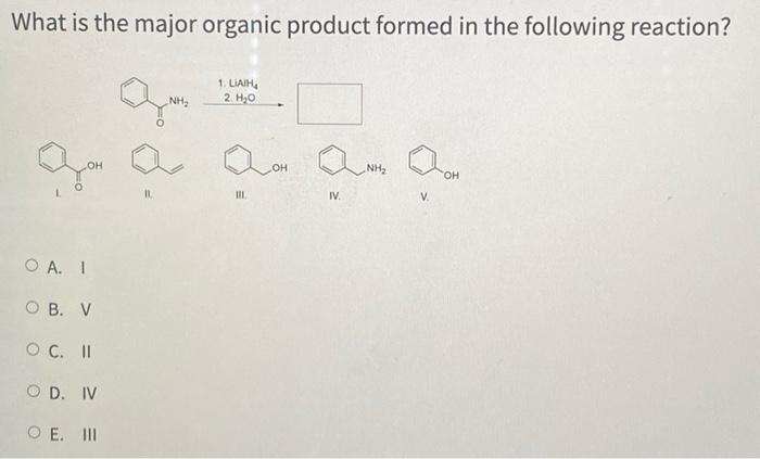 Solved Which of the following is one of the products formed | Chegg.com