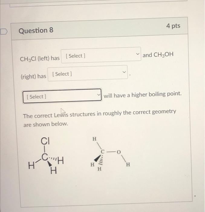 Solved The correct Lewis structures in roughly the correct | Chegg.com