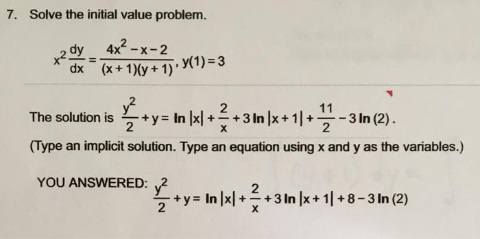 Solved can you please give me step by step answer I tried | Chegg.com