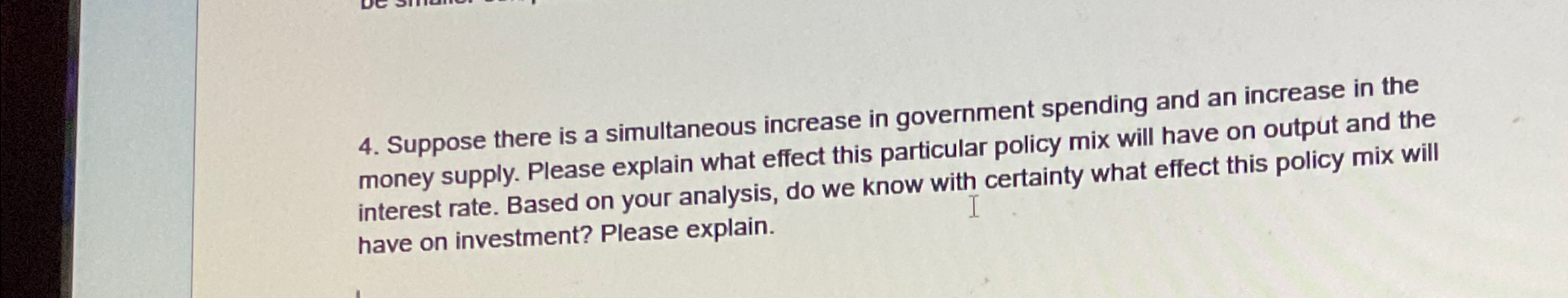 Solved Suppose there is a simultaneous increase in | Chegg.com