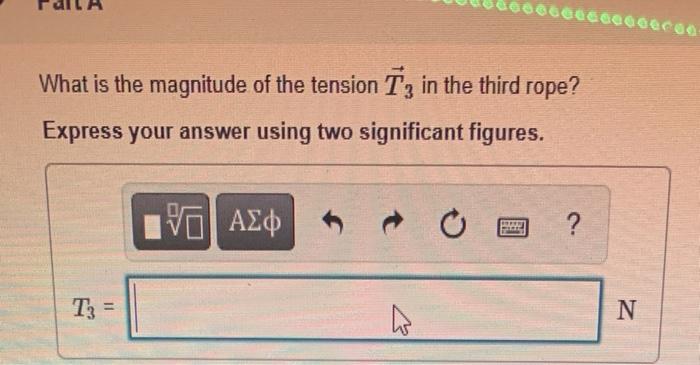 Solved ODDSDDD e, The three ropes in the figure are tied to | Chegg.com